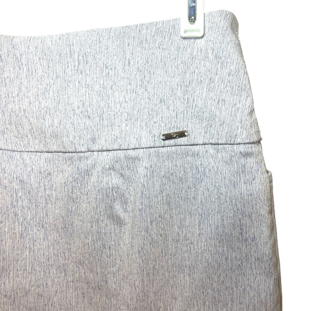 S.C. & CO. Womens Blue Heathered Athletic Golf Tennis Skort Size M Pull On - Picture 4 of 9
